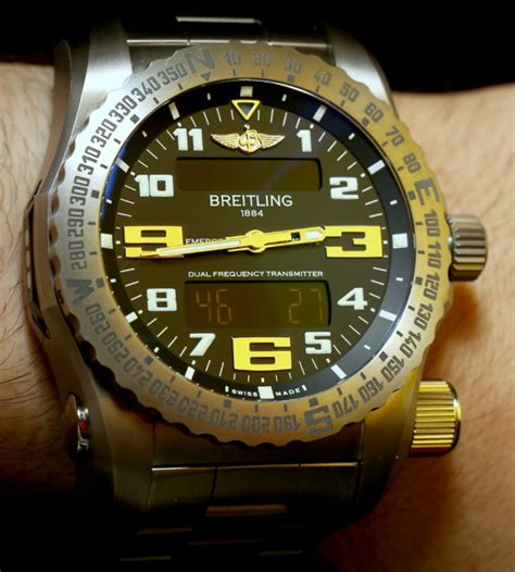 breitling rescue watch replica|breitling watch with emergency beacon.